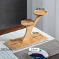 1pc Stable Bamboo Plant Stand Tree-Shaped Multi-Tier Flower Pot Holder Desktop Decor Flowerpot Tray Home Office