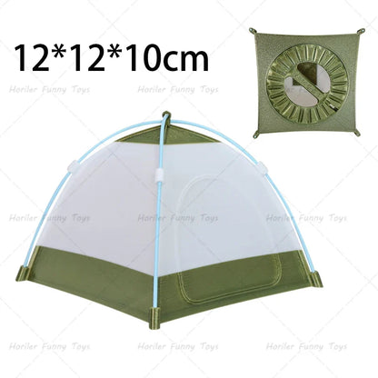Camping Simulation Small Tent Model Removable Toy Decoration Camping