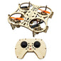 DIY Wooden Drones Kit with Stable Hovering Capability No Throttle Adjustment Needed Ideal for First Time Flyers