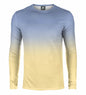 Spring and Autumn Fashion Long Sleeve Men's Abstract 3D Striped Gradient Solid Color Printing Loose Casual Hoodie
