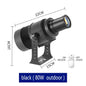 Custom Led HD Gobo Logo Projector Indoor Outdoor Ip67 Waterproof Rotating Advertising Image Projection Light For Floor Wedding
