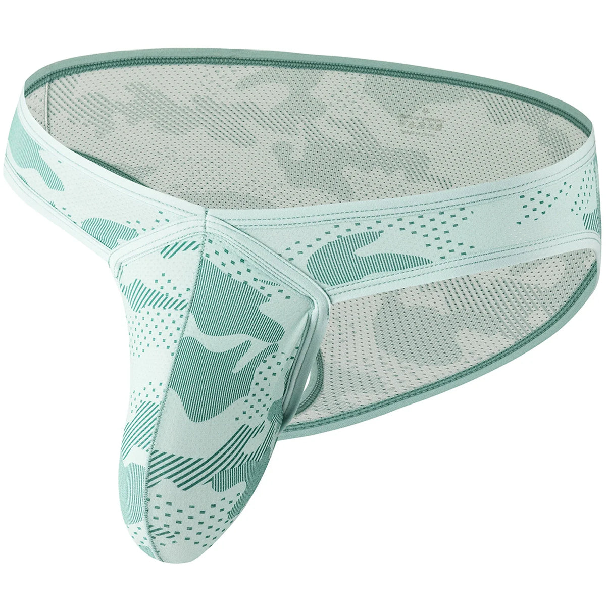 Hot Men Sexy Big Large Pouches Camouflage Panties G-string Convex Pouch Gay Fetish Bikini Briefs Mesh Solid Penis Pouch Lingerie