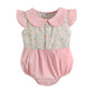 Sanlutoz Summer Cotton Baby Bodysuit Newborn Cute Plaid Clothing for Baby Girls Sleeveless Princess Toddler Infant Bodysuits