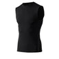 Men's Gyms Clothing Sports Fitness Tank Top Quick Dry Vest Workout Running Sportswear Tops Round Neck Sports Shirt