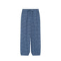 Women's Long Pants 2026 Summer New Style Red Plaid Drawstring Lantern Pants Long Pants Beach Vacation Casual Fashion