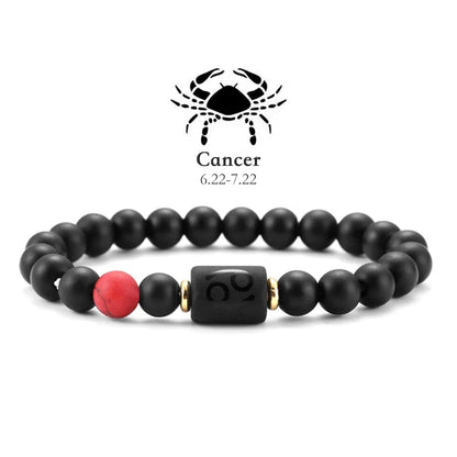 Sagittarius Zodiac Bracelet Natural Stone