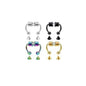 Women Fake Piercing Nose Ring Hoop Septum Non Piercing Nose Clip Rock HipHoop Stainless Steel Magnet Fashion Punk Body Jewelry