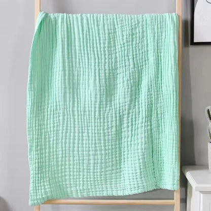 Baby Swaddle Blanket Muslin Newborn Wrap for Child Kids Boys Girls