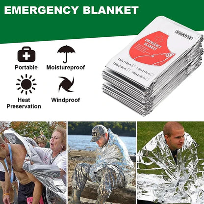 First Aid Kit 188 pcs emergency and survival essentials
