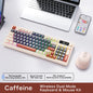 M96 Wireless Keyboard and Mouse Set, Bluetooth&2.4G, Smart Screen, 96 Keys, RGB, Silent Keyboard Mouse Combo