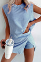 Women’s Cotton Summer T-Shirt & Shorts Set