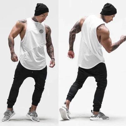 MuscleFlex Stringer Vest: Gym & Hip Hop Tank