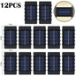 10 LED Solar Wall Lamp Outdoor Waterproof Solar Powered Light UP and