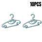 5-50pcs Baby Hangers Plastic Kids Clothes Storage Hanger for Nursery