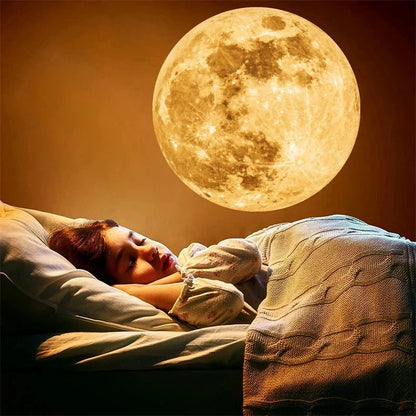 Moon Light Lamp Moon Earth Planet Night Light Projection Lamp Bedroom Table Lamp Atmosphere Night Light