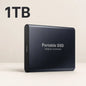 High Efficiency External Hard Disk Mobile Solid State Drive 1TB 2TB TPYE-C Storage Device For Data Backup