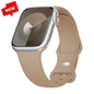 Silicone Watch Strap for Apple Watch, Replacement Bracelet Correa, 40/41/42/44/45/46/49mm, Compatible iWatch Series SE 7 8 9 10 11 Ultra 2 Ultra 3