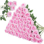 18-300pcs Artificial Rose Flowers Velvet Red Roses Artificial Flowers