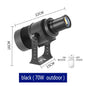 Custom Led HD Gobo Logo Projector Indoor Outdoor Ip67 Waterproof Rotating Advertising Image Projection Light For Floor Wedding