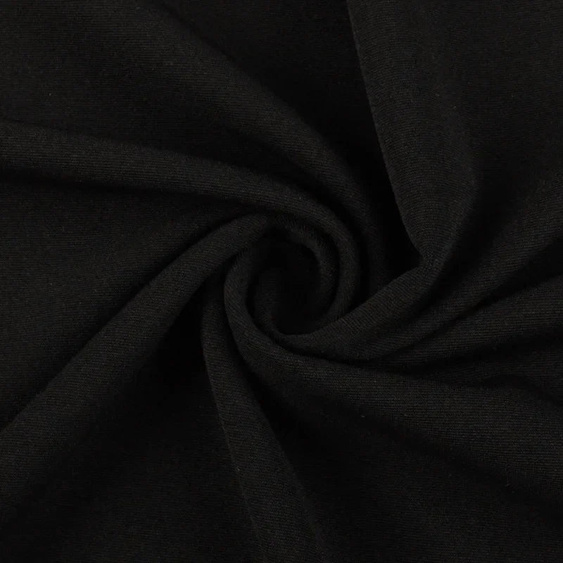 Black Backless Bodycon Maxi Dress | Gothic Spaghetti Strap Dress -femstylo