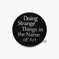 32/44/58mm Creative Round Animal Letter Pins Cartoon Character Funny