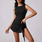 VITALINOVO Active Tennis Dress with Built-In Shorts