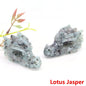 Dragon Head Statue Natural Gemstone - Lotus Jasper