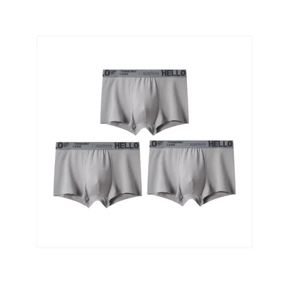 Hello Men's Breathable Antibacterial Boxer Shorts
