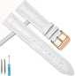 TicWatch Pro 5, Pro 3 & E3 Crocodile-Embossed Leather Buckle Band
