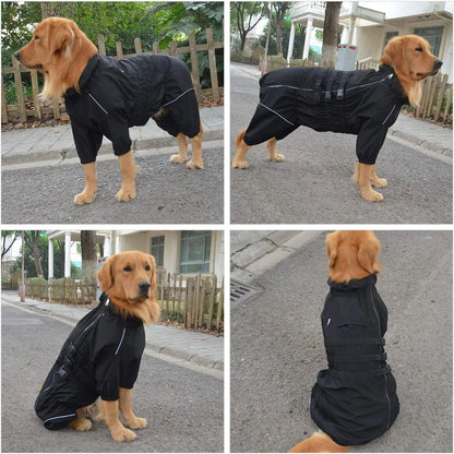 PawGuard Reflective Dog Jacket - Waterproof & Windproof