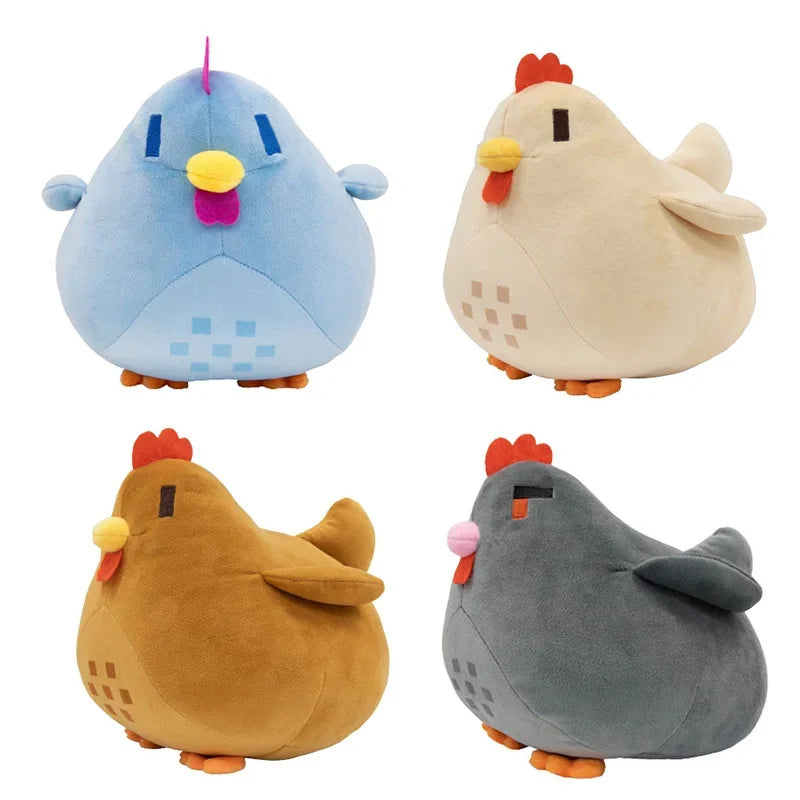 Pixel Chicken Plush 20 cm