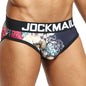 Sexy Mens Underwear Briefs Printed Panties Calzoncillos Hombre Slip Calcinhas Cuecas Gay Underwear Jockstrap Nylon Fast Dry