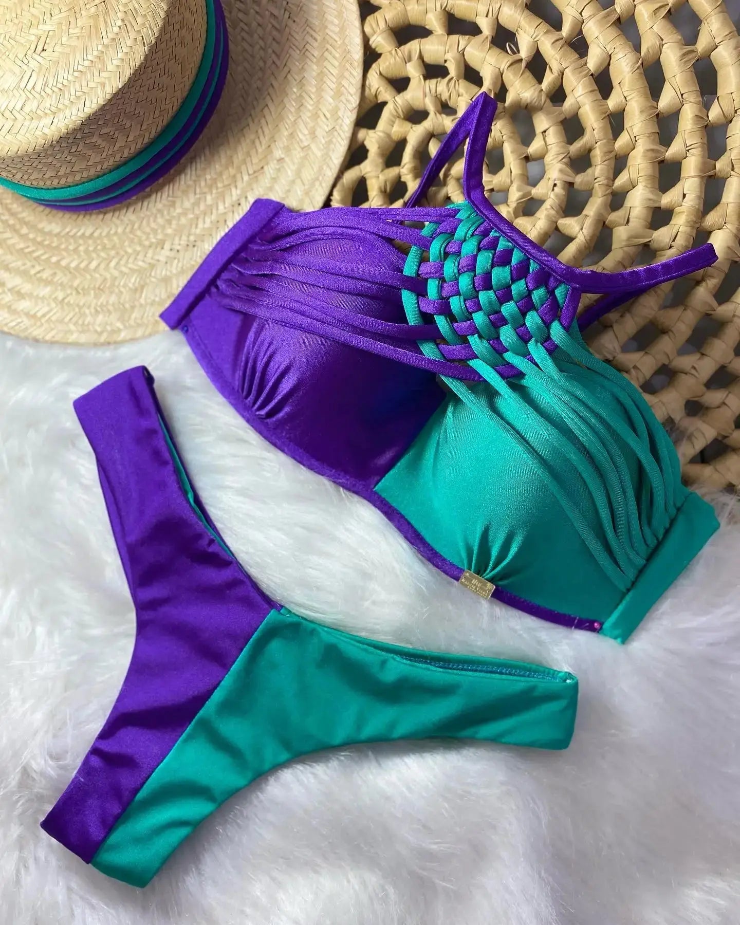 Women's Swimwear Set Women's Two Piece Swimsuit - Figure Flattering - Marcia
