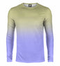 Spring and Autumn Fashion Long Sleeve Men's Abstract 3D Striped Gradient Solid Color Printing Loose Casual Hoodie