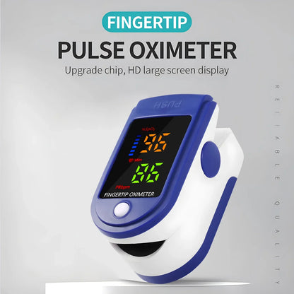 Digital Infrared Thermometer Forehead Body Non-Contact Fever Thermometers Or Medical Portable Finger Pulse Oximeter Blood Oxygen