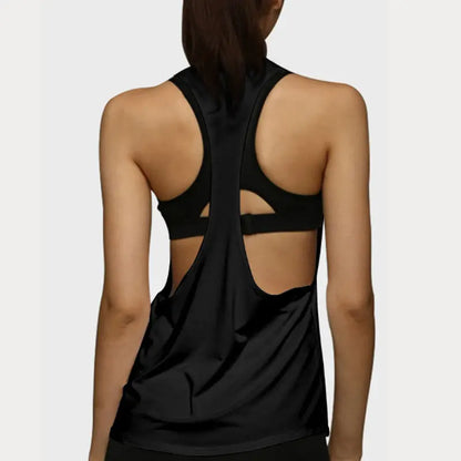 Women's Quick Dry T-Shaped Sports Vest