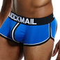 Sexy Men Underwear Thong Jockstrap Boxer Briefs Backless Cotton Jock Strap Homme Slip Erotic String Homens Cueca Gay Penis Pouch