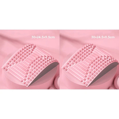 Back Stretcher Neck Pillow Relieve Massage Lumbar Support Massager for