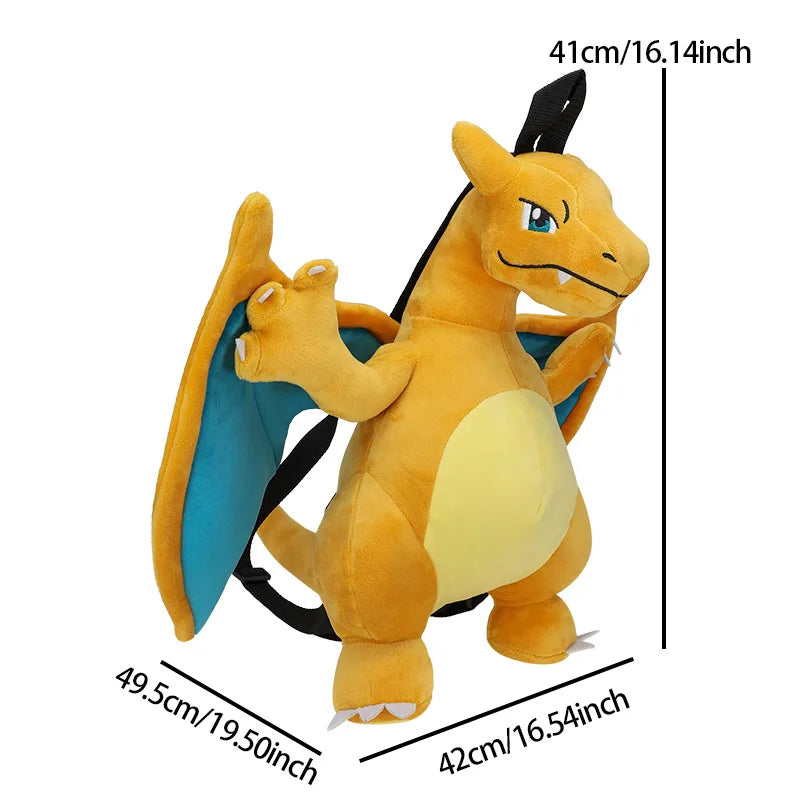 Fire Dragon Plush Backpack