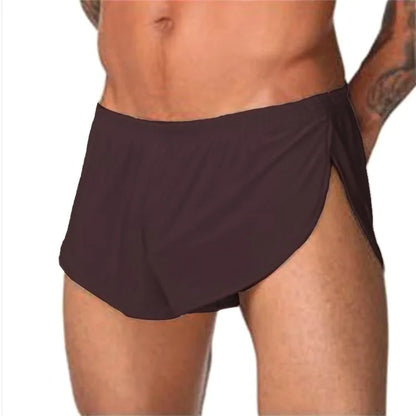 Man Underpants Ice Silk Nylon Cool Men Boxers Male Breathable Mens Underwear Home Shorts  Arrow Pants Soft Boxer