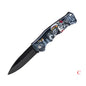 1PC,Heavy Duty Box Cutter Folding Knife Stainless Steel Fruit Peeling Knife Camping Portable Knife Tactical Tools Utility Knife