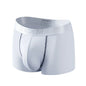 Underwear Men Boxer Briefs Mesh Pouch Penis Scrotum Separation U Convex Unterhosen Herren Boxers Hombre Boxershorts Breathable