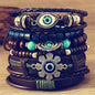 Vintage Casual 6 Pc/set Handmade Men Women Bracelets