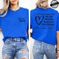 Women Tshirts Sport Casual T-Shirts Breathable Short Sleeve Oversized Tshirt To The Person Behind Me: You Are Amazing T-Shirts