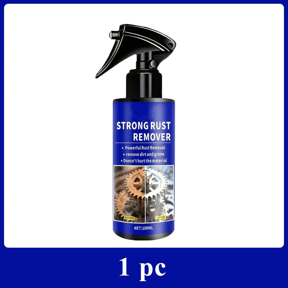 Car All-Purpose Rust Remover Spray - 100ml, Fast-Acting Iron Oxidation