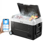SucceBuy 20L 22L 35L 45L 55L Car Refrigerator Mini Fridge Freezer Portable Compressor Cooler DC 110-240V Ice Box for Camping