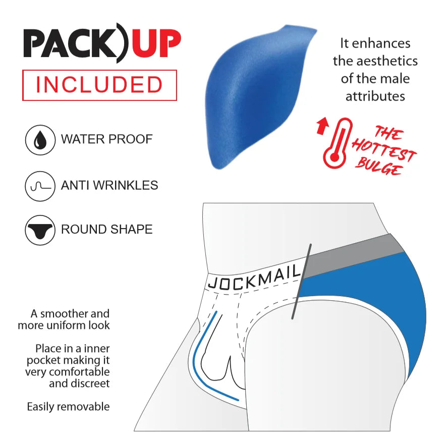 Sponge Pad Underwear Sexy Briefs Enhancer Cup Men Penis Bulge Pouch Front Padded Push Up Underpants Panties Pad