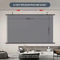 XIAOHUI Anti-light Thick HD Projector Screen 16:9 No-hole Wall-mounted Home Projection Screen 60/72/84/92/100/110/120/133inch