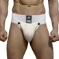 Athletic Supporters Work Out  Men's Underwear Sexy Jockstrap with Woollen Removable Codpiece Big Bulge Pouch Panties Underpants