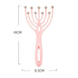 Nine claw massager head massage ball soul extractor scalp comb relaxation and stress relief scratching tool